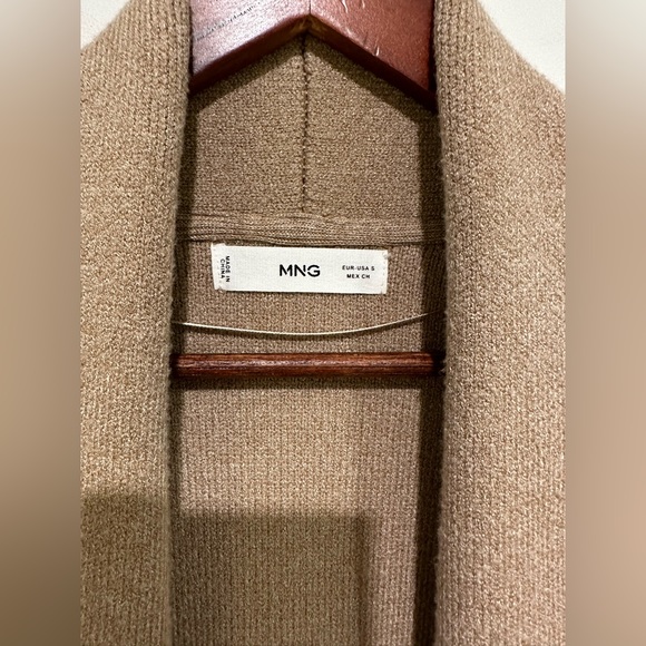 Mango Oversized Cardigan / Knitted Coat with Pockets (Coatigan) - Picture 8 of 10